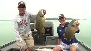 Goin’ Small for Smallies with Lindner’s Fishing Edge Goin’ Small for Smallies with Lindner’s Fishing Edge